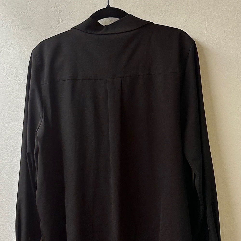 DKNY Classic Black Dress Shirt - Picture 5 of 7